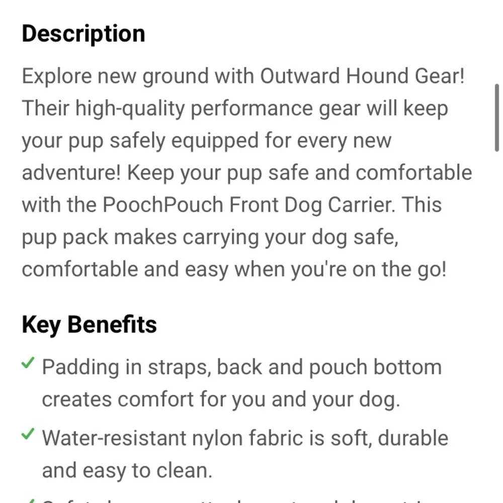 Outward Hound PoochPouch Dog Front Carrier